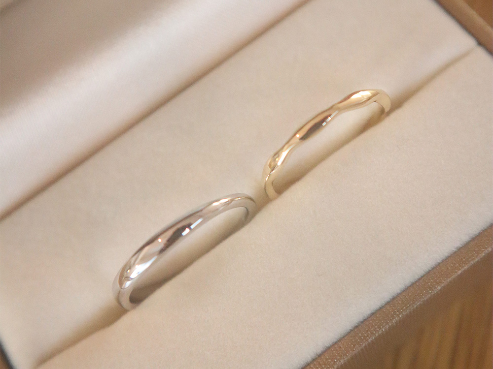 日常になじむシンプルな結婚指輪