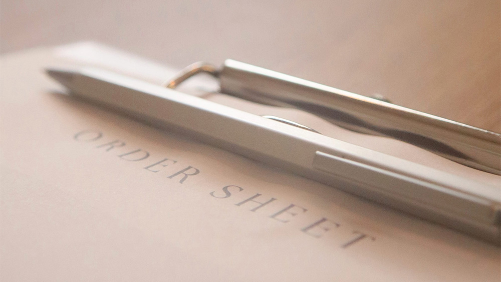 来店前に準備することはありません